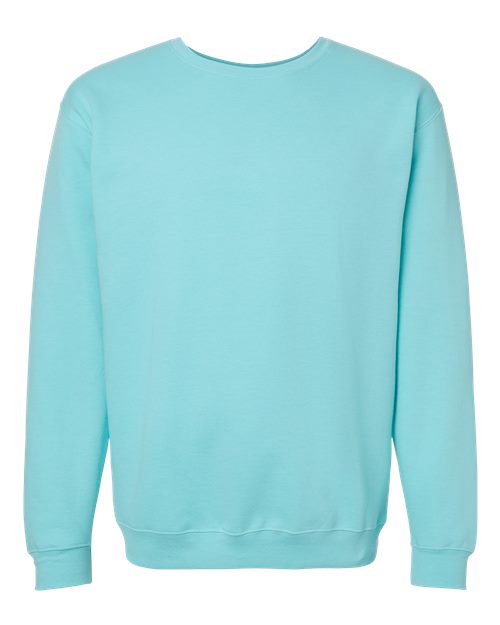 M&O 3340, Unisex Crewneck Fleece, Purist Blue