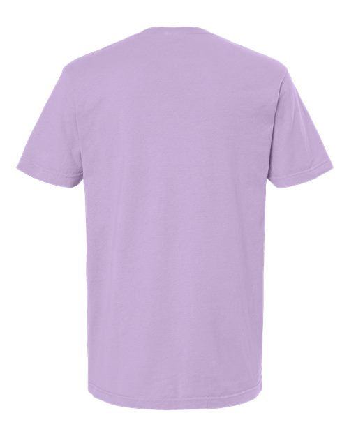 M&O 6500M, Unisex Vintage Garment-dyed T-shirt, Orchid