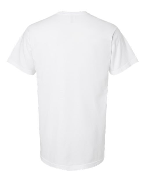 M&O 6500M, Unisex Vintage Garment-dyed T-shirt, White