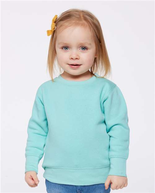 Rabbit Skins 3317, Toddler Fleece Crewneck Sweatshirt, Chill
