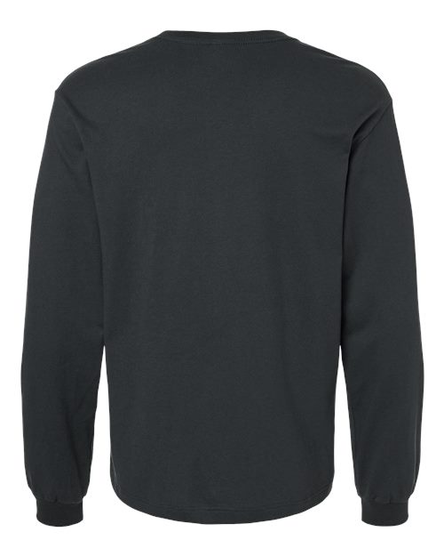 BELLA + CANVAS 3511, 6 Oz. Heavyweight Long Sleeve Tee, Dark Grey