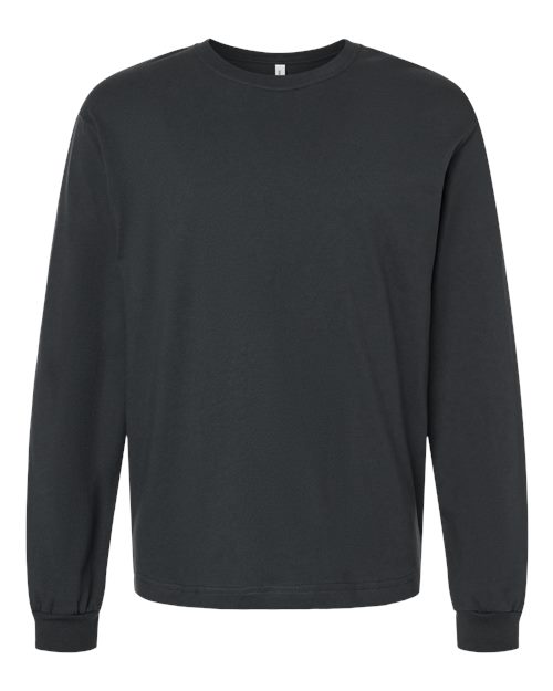 BELLA + CANVAS 3511, 6 Oz. Heavyweight Long Sleeve Tee, Dark Grey