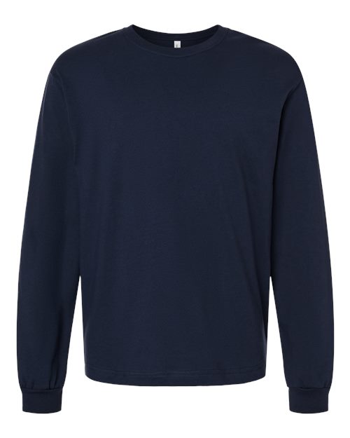 BELLA + CANVAS 3511, 6 Oz. Heavyweight Long Sleeve Tee, Navy