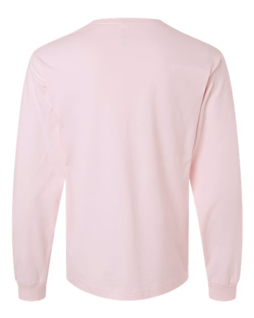 BELLA + CANVAS 3511, 6 Oz. Heavyweight Long Sleeve Tee, Soft Pink
