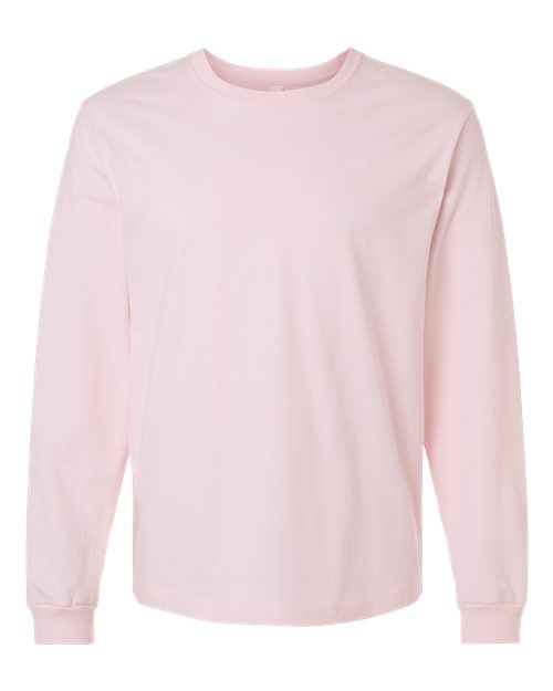 BELLA + CANVAS 3511, 6 Oz. Heavyweight Long Sleeve Tee, Soft Pink