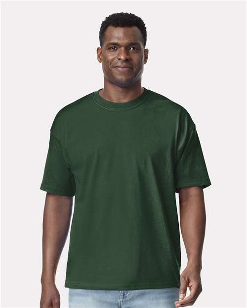 Unisex Hammer™ Maxweight T-Shirt - - 12448 Forest Green 02360 2025 T-Shirt Guide 2025 T-Shirt Guide Heavyweight 2025 T-Shirt Guide Uniforms 7-7.9 oz 75000 Best Selling Brands Core T-Shirts Cotton Cotton - 100% Cotton - Ringspun Gildan Mens & Unisex New Oversized Playbook - Events Playbook - Sporting Events Playbook Summer to School Short Sleeves Side Seams T-Shirts T-Shirts - Premium Tear Away Tops