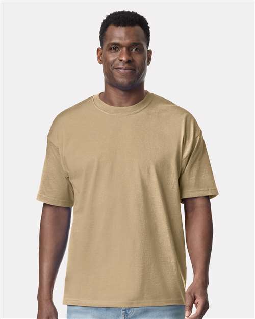 Gildan 75000, Unisex Hammer Maxweight T-shirt, Tan