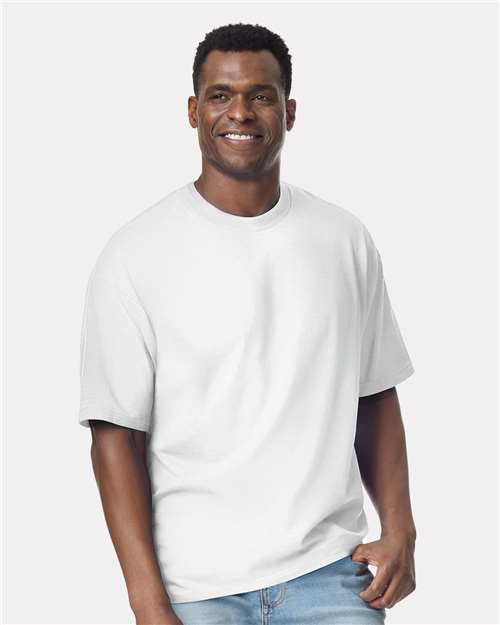 Unisex Hammer™ Maxweight T-Shirt - - 12448 White 02360 2025 T-Shirt Guide 2025 T-Shirt Guide Heavyweight 2025 T-Shirt Guide Uniforms 7-7.9 oz 75000 Best Selling Brands Core T-Shirts Cotton Cotton - 100% Cotton - Ringspun Gildan Mens & Unisex New Oversized Playbook - Events Playbook - Sporting Events Playbook Summer to School Short Sleeves Side Seams T-Shirts T-Shirts - Premium Tear Away Tops