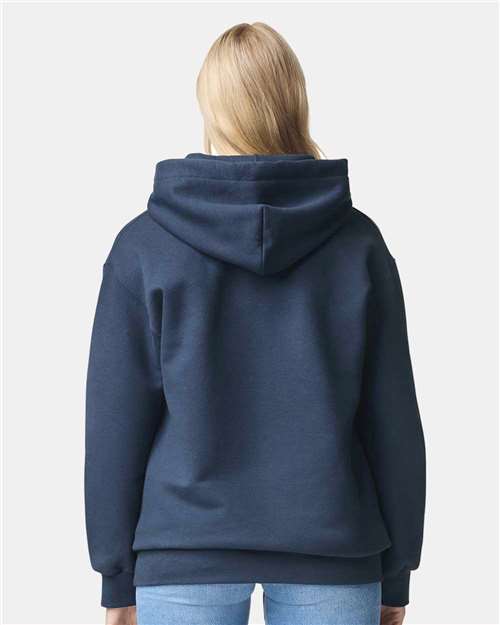 Gildan 19500, Unisex Hammer Maxweight Hooded Sweatshirt, Blue Dusk