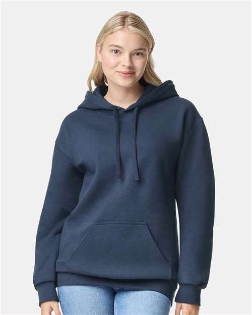 Gildan 19500, Unisex Hammer Maxweight Hooded Sweatshirt, Blue Dusk