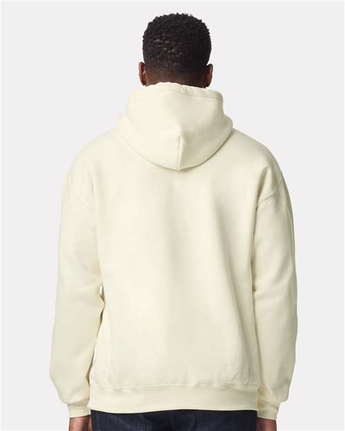 Gildan 19500, Unisex Hammer Maxweight Hooded Sweatshirt, Off White