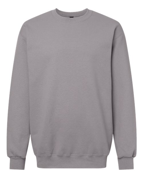 Gildan 19000, Unisex Hammer Maxweight Crewneck Sweatshirt, Gravel
