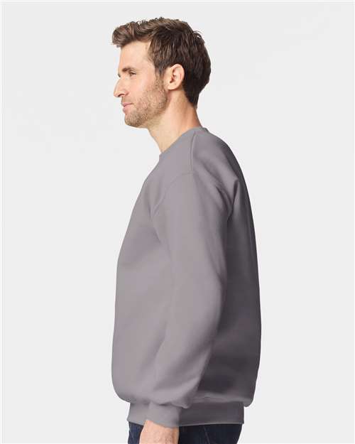 Gildan 19000, Unisex Hammer Maxweight Crewneck Sweatshirt, Gravel