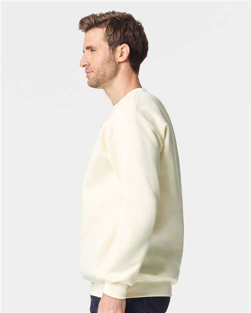 Gildan 19000, Unisex Hammer Maxweight Crewneck Sweatshirt, Off White