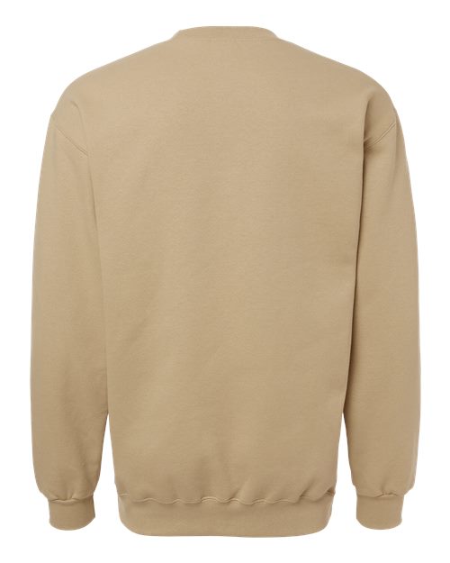 Gildan 19000, Unisex Hammer Maxweight Crewneck Sweatshirt, Tan