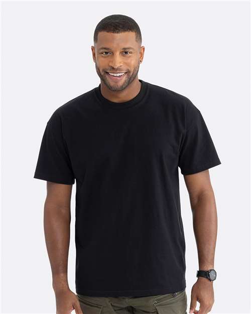 Next Level 7200, Unisex Heavyweight Tee, Black