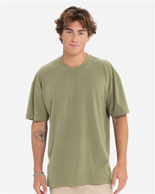 Next Level 7200, Unisex Heavyweight Tee, Light Olive