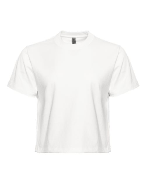 Next Level 7610, Women's Heavyweight Boxy Tee, White