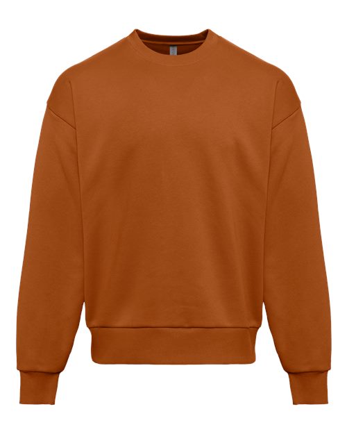 Next Level 9007, Unisex Heavyweight Crewneck Sweatshirt, Clay