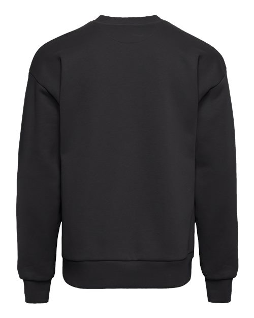 Next Level 9007, Unisex Heavyweight Crewneck Sweatshirt, Graphite Black