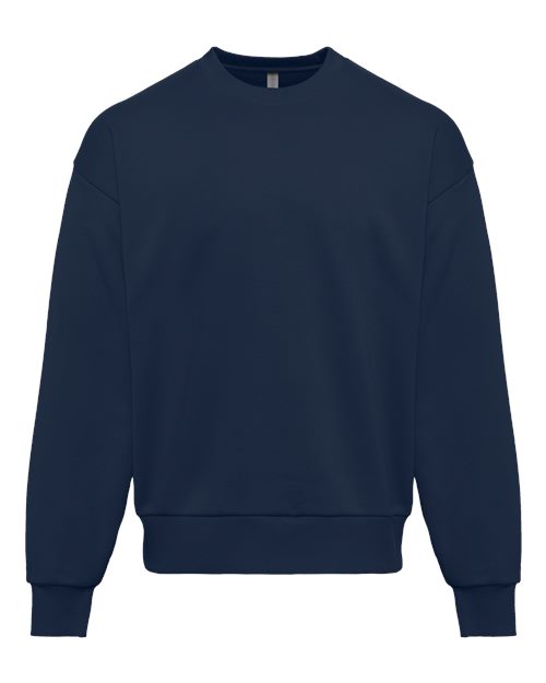 Next Level 9007, Unisex Heavyweight Crewneck Sweatshirt, Midnight Navy