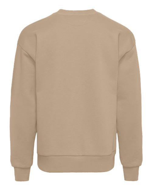 Next Level 9007, Unisex Heavyweight Crewneck Sweatshirt, Tan