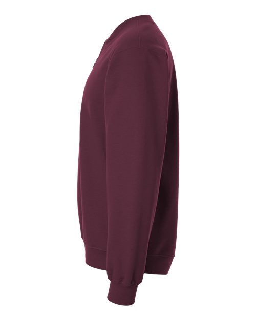 Gildan 18900 Heavy Blend Fleece Stadium Blanket Cotton Cotton-Poly Blend Crewneck Fleece Mens & Unisex Mens & Unisex Tops Midweight Moisture-Wicking Outerwear Polyester Premium Regular Fit Spandex Sport / Athletic Super Heavyweight Sweatshirts & Fleece Tear-Away Label Tops Zippered