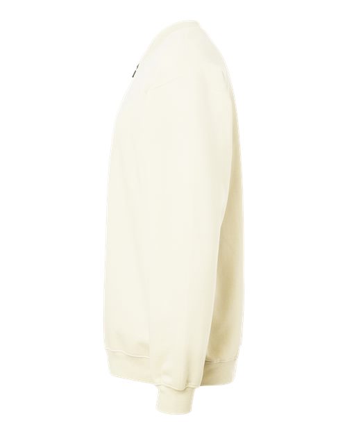 Gildan SF008, Unisex Softstyle Midweight Quarter-zip Sweatshirt, Off White