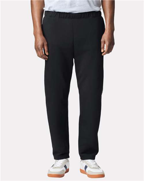 Gildan SF100, Unisex Softstyle Midweight Pocket Sweatpants, Black