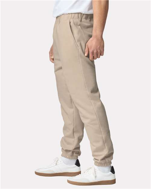 Gildan SF100, Unisex Softstyle Midweight Pocket Sweatpants, Sand