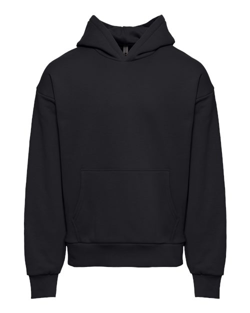 Next Level 9307, Unisex Heavyweight Fleece Hoodie Sweatshirt, Black
