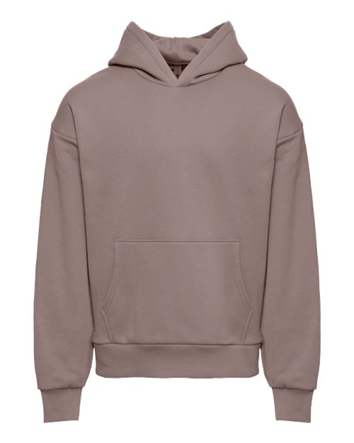 Next Level 9307, Unisex Heavyweight Fleece Hoodie Sweatshirt, Shiitake