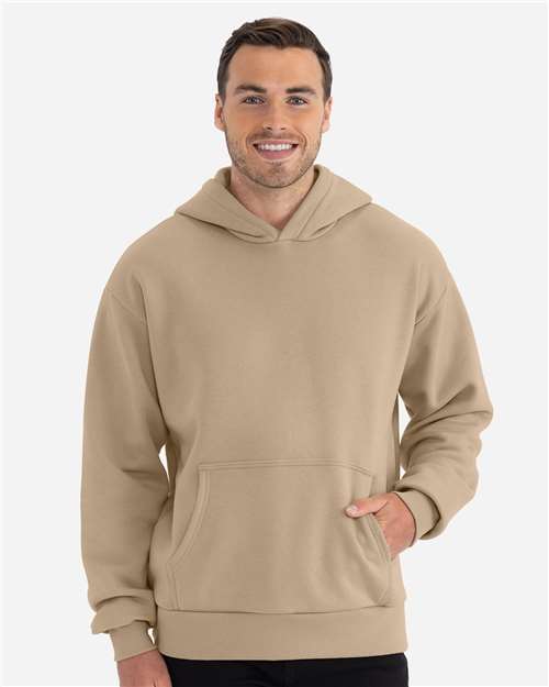 Next Level 9307, Unisex Heavyweight Fleece Hoodie Sweatshirt, Tan