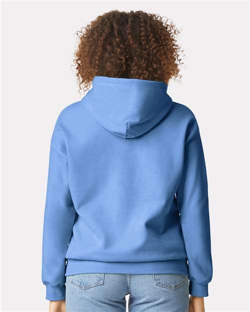 Gildan SF500 Unisex Softstyle® Midweight Hooded Sweatshirt Cotton Cotton-Poly Blend Fleece Hooded Insulated Jersey Midweight Moisture-Wicking Outerwear Pocket Polyester Regular Fit Spandex Sport / Athletic Super Heavyweight Sweatshirts & Fleece Tear-Away Label Tops Womens Womens Tops