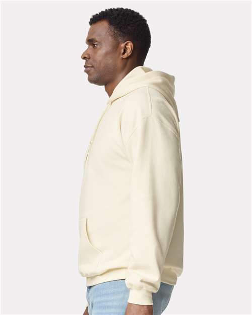 Gildan SF500 Unisex Softstyle® Midweight Hooded Sweatshirt Cotton Cotton-Poly Blend Fleece Hooded Insulated Jersey Midweight Moisture-Wicking Outerwear Pocket Polyester Regular Fit Spandex Sport / Athletic Super Heavyweight Sweatshirts & Fleece Tear-Away Label Tops Womens Womens Tops