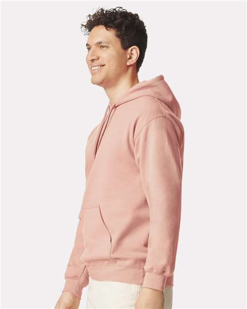 Gildan SF500 Unisex Softstyle® Midweight Hooded Sweatshirt Cotton Cotton-Poly Blend Fleece Hooded Insulated Jersey Midweight Moisture-Wicking Outerwear Pocket Polyester Regular Fit Spandex Sport / Athletic Super Heavyweight Sweatshirts & Fleece Tear-Away Label Tops Womens Womens Tops