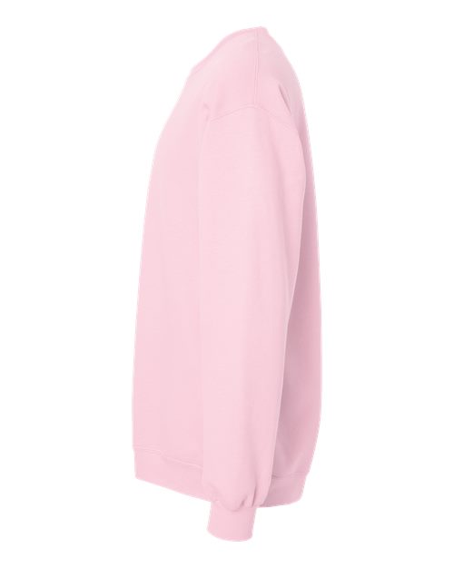 Gildan SF000 Unisex Softstyle® Midweight Crewneck Sweatshirt Cotton Cotton-Poly Blend Crewneck Fleece Midweight Moisture-Wicking Outerwear Polyester Regular Fit Spandex Sport / Athletic Super Heavyweight Sweatshirts & Fleece Tear-Away Label Tops Womens Womens Tops