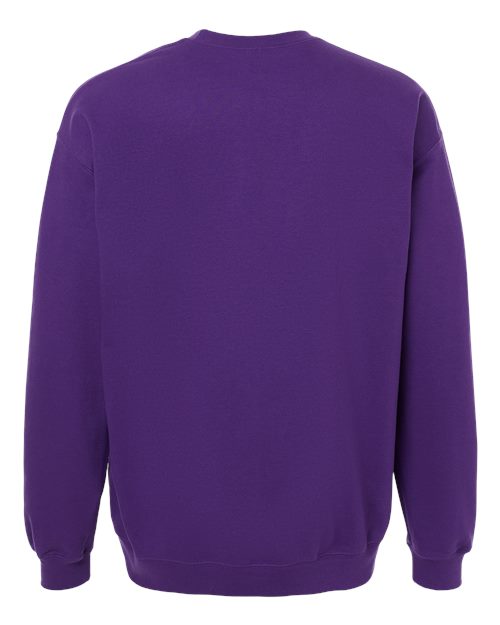 Gildan SF000 Unisex Softstyle® Midweight Crewneck Sweatshirt Cotton Cotton-Poly Blend Crewneck Fleece Midweight Moisture-Wicking Outerwear Polyester Regular Fit Spandex Sport / Athletic Super Heavyweight Sweatshirts & Fleece Tear-Away Label Tops Womens Womens Tops