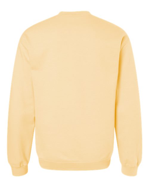 Gildan SF000 Unisex Softstyle® Midweight Crewneck Sweatshirt Cotton Cotton-Poly Blend Crewneck Fleece Midweight Moisture-Wicking Outerwear Polyester Regular Fit Spandex Sport / Athletic Super Heavyweight Sweatshirts & Fleece Tear-Away Label Tops Womens Womens Tops