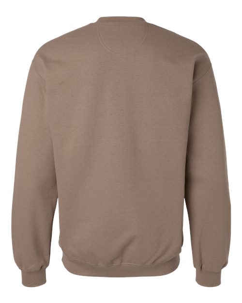 Gildan SF000, Unisex Softstyle Midweight Crewneck Sweatshirt, Brown Savana