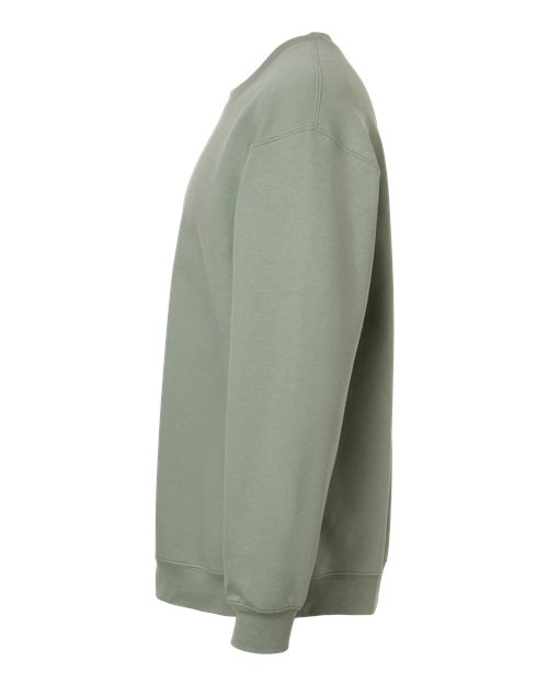 Gildan SF000 Unisex Softstyle® Midweight Crewneck Sweatshirt Cotton Cotton-Poly Blend Crewneck Fleece Midweight Moisture-Wicking Outerwear Polyester Regular Fit Spandex Sport / Athletic Super Heavyweight Sweatshirts & Fleece Tear-Away Label Tops Womens Womens Tops