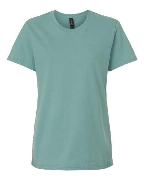 Gildan 5000L, Women's Heavy Cotton T-shirt, Aquatic