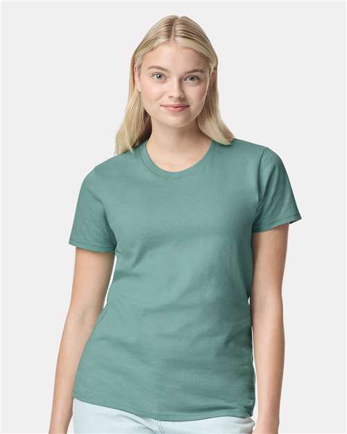 Gildan 5000L, Women's Heavy Cotton T-shirt, Aquatic