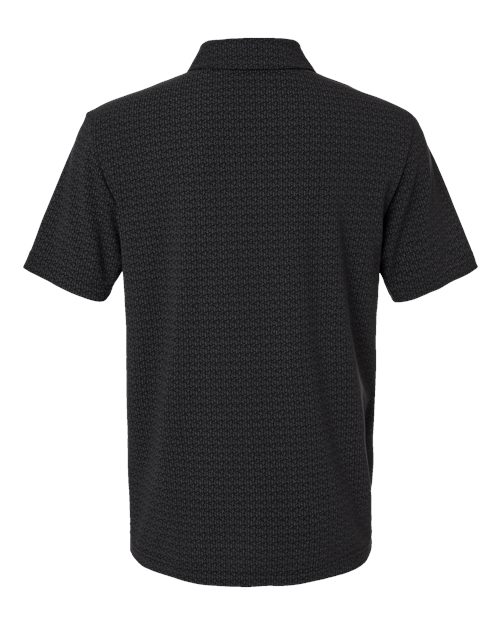 Adidas A702, Men's Blended Printed Polo, Black