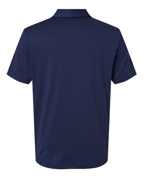 Adidas A704, Men's Textured Stripe Polo, Dark Blue