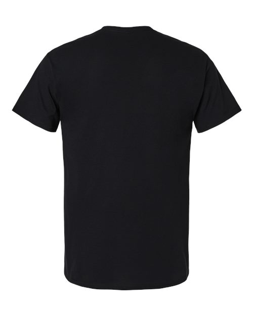 Gildan 3000, Unisex Light Cotton T-shirt, Black