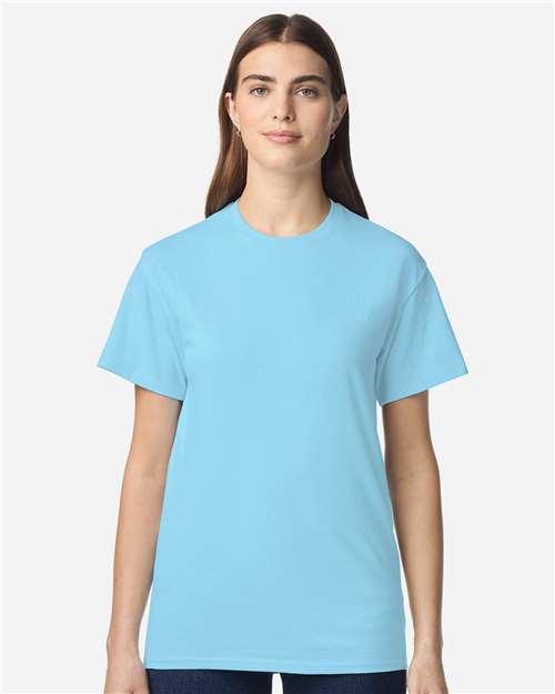 Gildan 3000, Unisex Light Cotton T-shirt, Sky