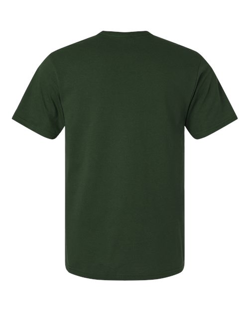 Gildan 3000, Unisex Light Cotton T-shirt, Forest Green