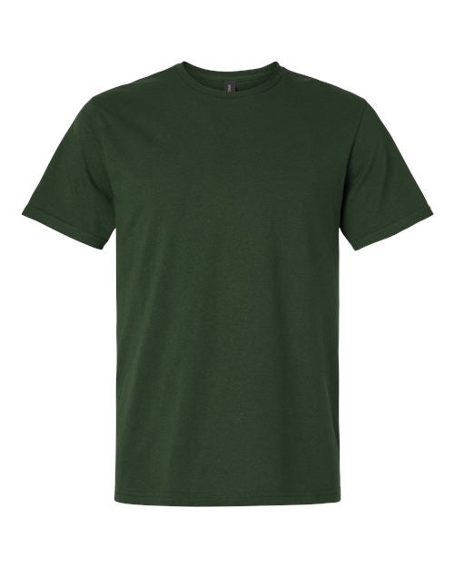 Gildan 3000, Unisex Light Cotton T-shirt, Forest Green