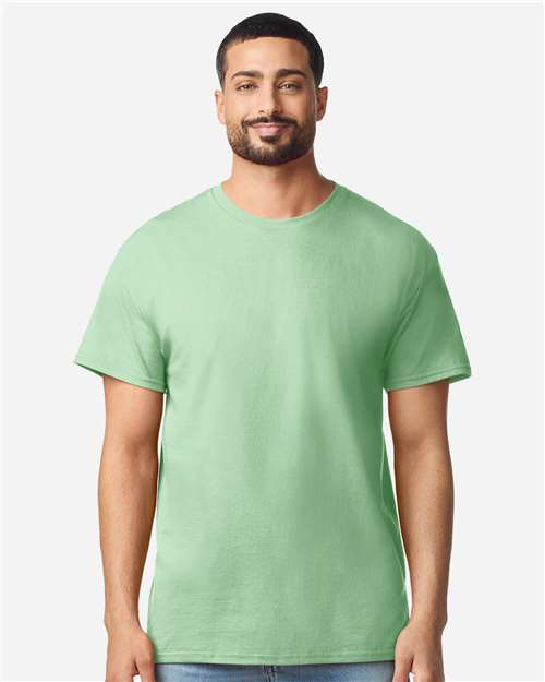 Gildan 3000, Unisex Light Cotton T-shirt, Mint Green
